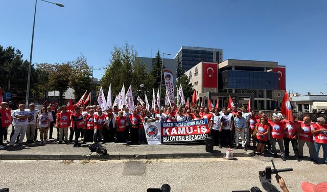 Birleşik Kamu-İş: “Hakem taraflı, oyun hileli! Kamu emekçileri bu oyunu bozacak!”
