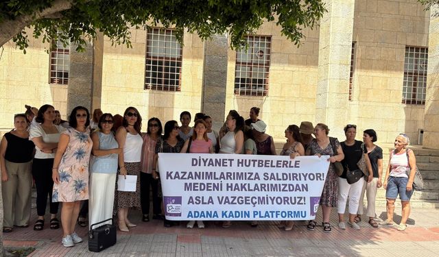 ADANA KADIN PLATFORMU: “MEDENİ HAKLARIMIZDAN VAZGEÇMİYORUZ”