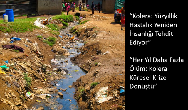 Kolera İkinci Yıl Üst Üste Daha Fazla Can Aldı: DSÖ Küresel Alarm Verdi