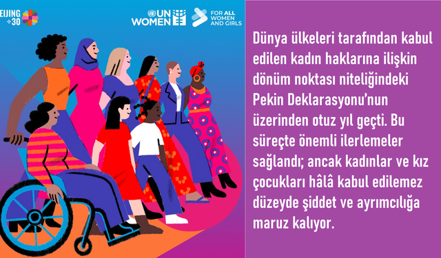 Cinsiyet Eşitliğinde 30 Yıl: Kadınlar Hâlâ Yoksulluk, Şiddet ve Eşitsizlikle Yüz Yüze