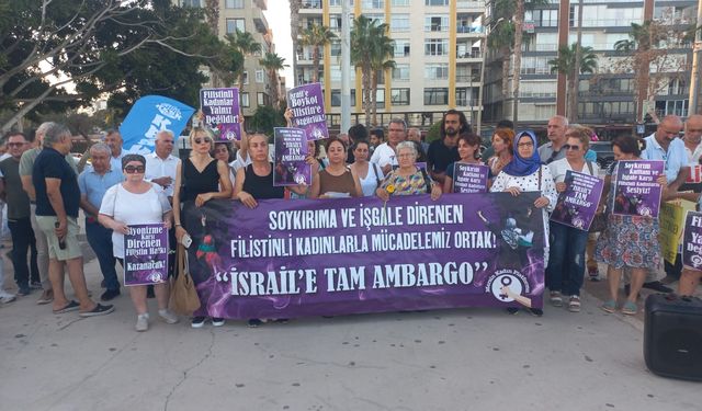 Mersin Kadın Platformu: “Soykırıma ve İşgale Direnen Filistinli Kadınlarla Mücadelemiz Ortak!”