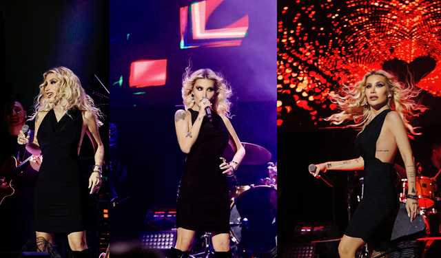 İrem Derici, hem sesiyle hem de esprileriyle dinleyicilerine unutulmaz bir gece yaşattı