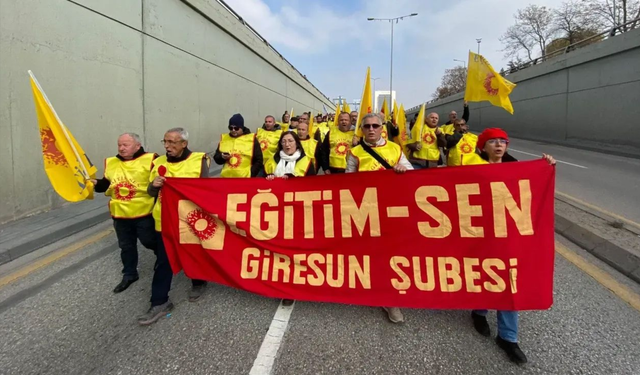 Eğitim Sen Giresun Şubesi: Cumhuriyetin kazanımlarına yönelik saldırılara karşı ön saflardayız