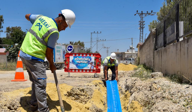 MESKİ, BALTALI MAHALLESİ’NİN İÇME SUYU REZERVİNİ GÜÇLENDİRDİ