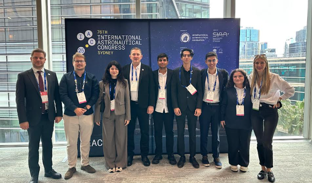 ATÜ’lü Öğrenci, Avustralya’da Uluslararası Uzay Kongresi’ne Katıldı