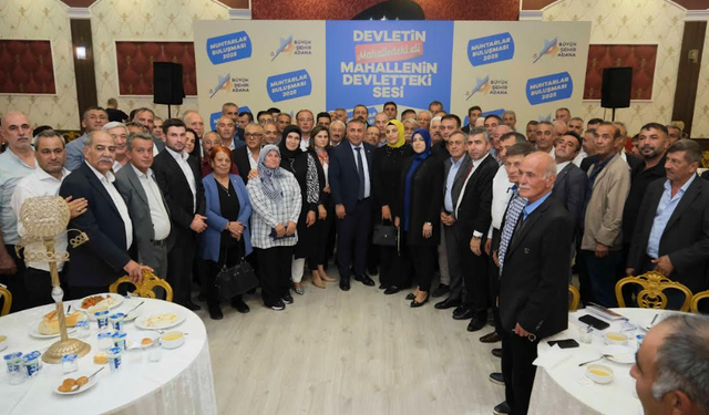 Güngör Geçer: “Muhtarlar bizim yol arkadaşımız, paydaşımızdır.”