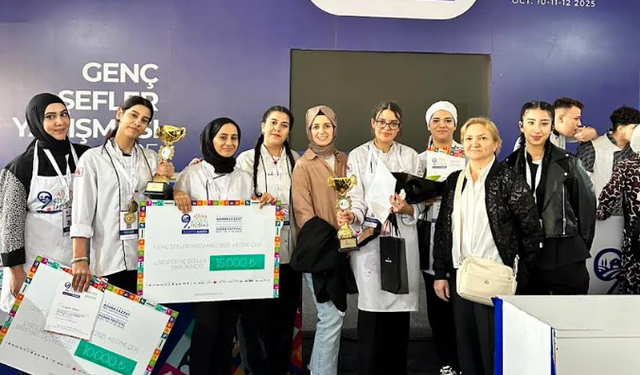 İSMET İNÖNÜ MTAL’İN GENÇ ŞEFLERDEN GURURLANDIRAN BAŞARI