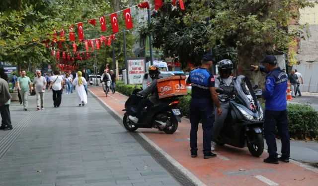 Kocaeli'de zabıta denetimde, yayalar güvende