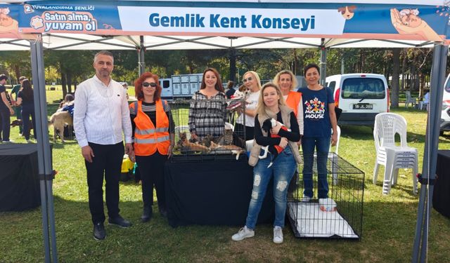 'Satın Alma, Sahiplen' etkinliğinde can dostlara yeni yuvalar