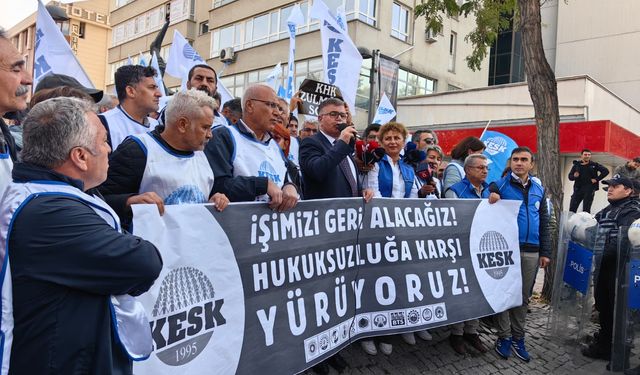 KESK’li KHK’lılar Ankara’da Polis Kuşatmasında: Heyet TBMM’de Görüşmeler Yapacak