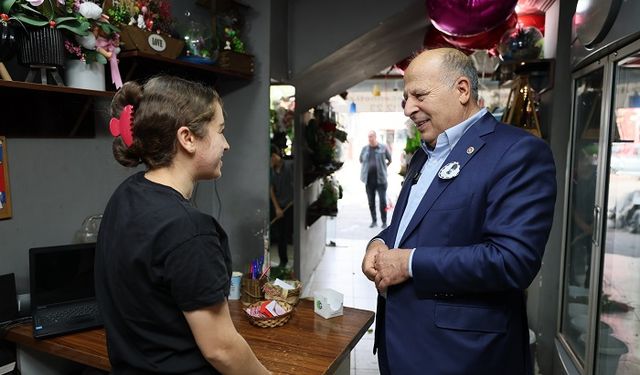 Başkan Ali Demirçalı, Kozan Yolu Esnafıyla Buluştu