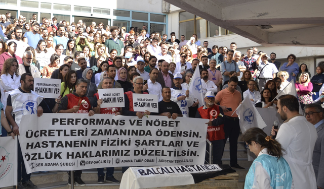 Çukurova Üniversitesi Asistan Hekimlerinden 17 Kasım’da İş Bırakma ve Basın Açıklaması Çağrısı