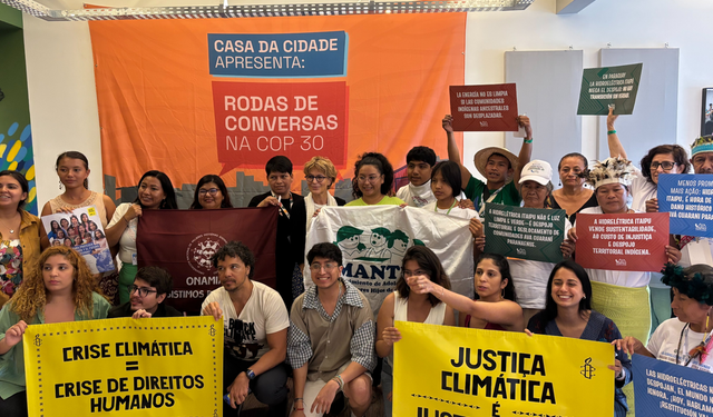 Amazon’dan Dünya’ya: Halklar Savaş ve İklime Karşı