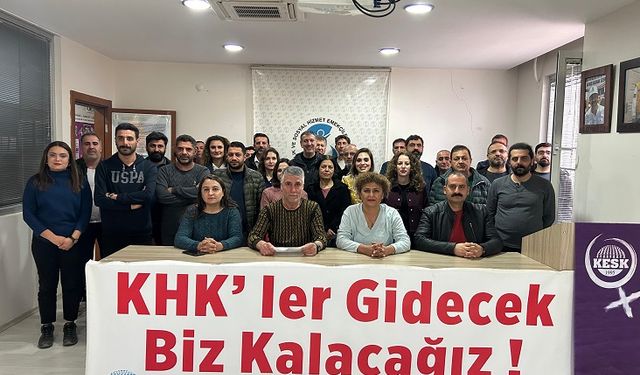 KESK Amed Şubeler Platformu 147. haftada: KHK’ler Gidecek, Biz Kalacağız!