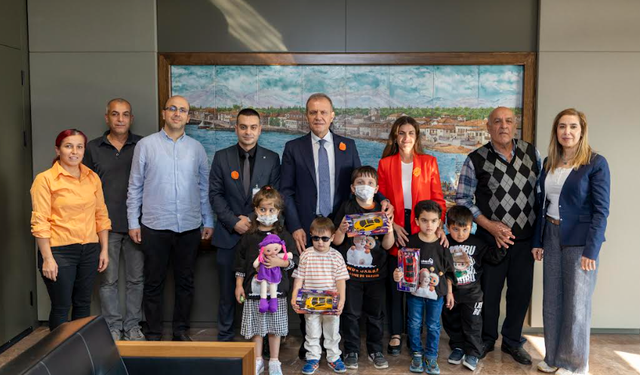 BAŞKAN SEÇER, LÖSEMİ HASTASI ÇOCUKLARLA BİR ARAYA GELDİ