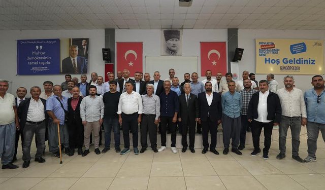 Güngör Geçer Karaisalı’da halkla buluştu