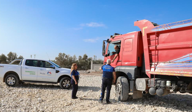 MERSİN’DE HAFRİYAT TAŞIMA SÜRECİ BÜYÜKŞEHİR’İN DENETİMİ ALTINDA…