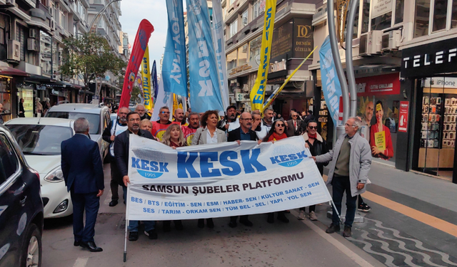 Samsun’da “Geçinemiyoruz” Yürüyüşü Sürüyor: “Kurtuluş Yok Tek Başına!”