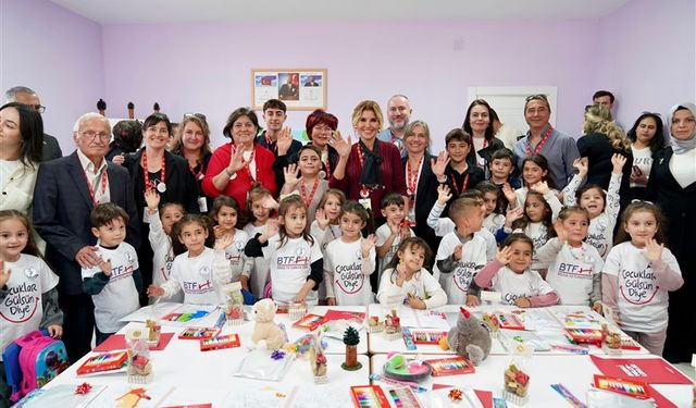 Çocuklar Gülsün Diye Derneği, 59. Anaokulunu Hatay Hassa’da Açtı