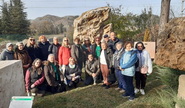 ESÇEVDER Üyeleri Kayaç Parkı’na Hayran Kaldı