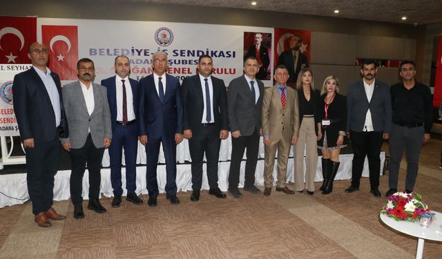 Belediye-İş Sendikası 13. Olağan Genel Kurulu Yapıldı: Aytekin Aybar Güven Tazeledi