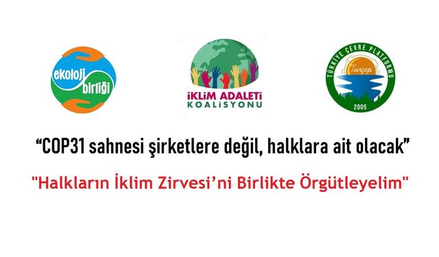 “COP31’in Türkiye’de yapılması ekolojik suçların üstünü örtme girişimidir”