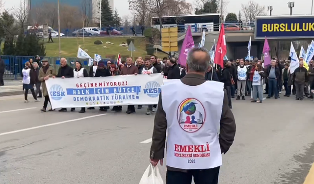 KESK Eş Genel Başkanı Ahmet Karagöz Tandoğan’da konuştu: “Bu bütçe emeğe değil, sermayeye çalışıyor!”