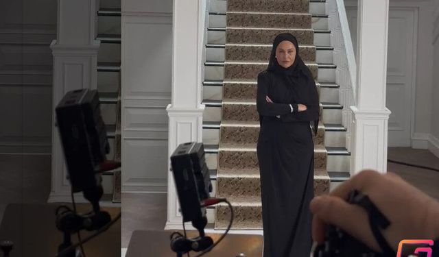 Hülya Avşar ‘Fazilet’ rolü için tesettüre girdi: Sosyal medya ikiye bölündü