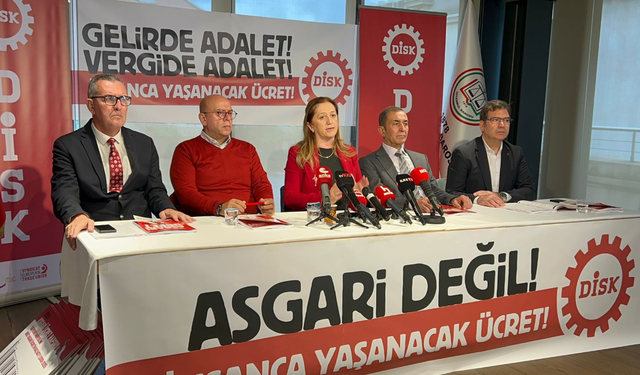 DİSK: 2026 Asgari Ücret “İnsanca Yaşanacak” Olmalı