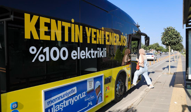BÜYÜKŞEHİR’DEN 18 ELEKTRİKLİ OTOBÜS İLE MERSİN ULAŞIMINA ÇEVRECİ BİR DOKUNUŞ