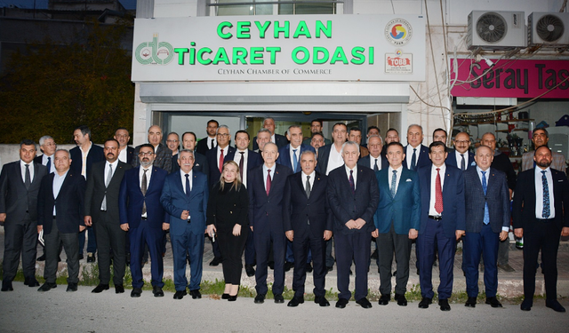 Adana İl Oda ve Borsaları Müşterek Toplantısı' Ceyhan’da gerçekleşti