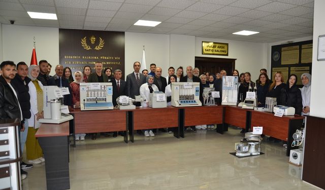 Nizip Ticaret Borsası’ndan Nizip MYO’ya eğitim desteği