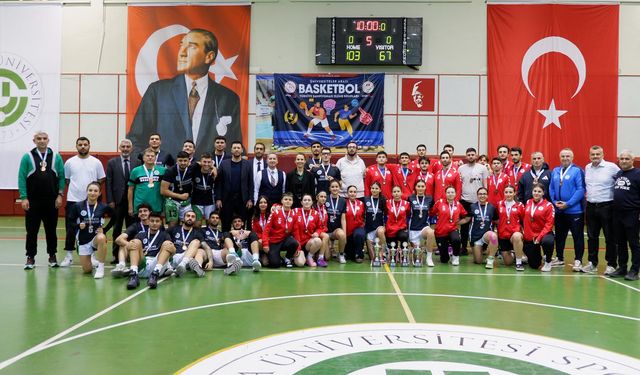 UNİLİG Basketbol Türkiye Şampiyonası Eleme Grubu Müsabakaları Çukurova Üniversitesi Ev Sahipliğinde Tamamlandı
