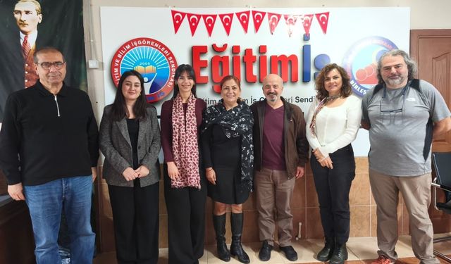 LÖSEV Adana Şubesi’nden Eğitim İş Adana 2 No’lu Şube’ye Ziyaret: “Tam Destek” Mesajı
