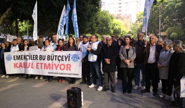 KESK Adana: “Bu Bütçe Halkın Değil, Sermayenin”