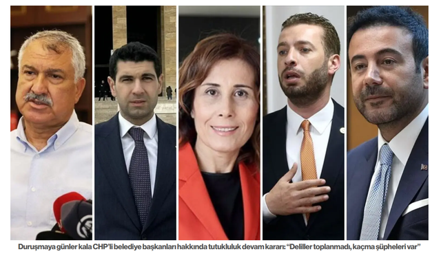 Karalar, Akpolat, Çaykara, Tekin ve Aydar hakkında tutukluluk devam kararı