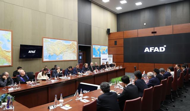AFAD’da Türkiye–Japonya Afet İş Birliği Görüşmesi