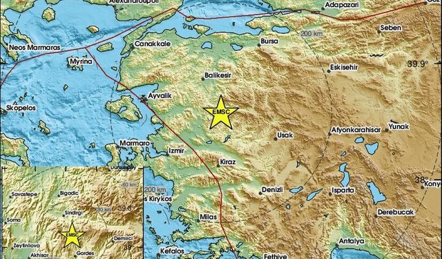 Balıkesir'de Deprem