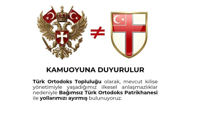 Türk Ortodoks Topluluğu’ndan Ayrılık Açıklaması: “Bağımsız Olarak Yolumuza Devam Edeceğiz”