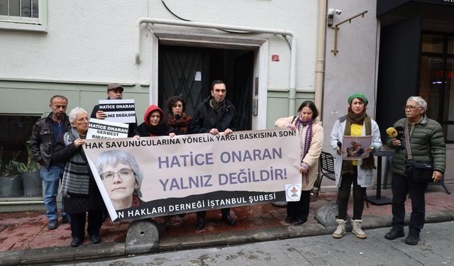 İHD’den Hatice Onaran İçin Çağrı: “Mahpuslara Para Yatırmak Suç Değildir”