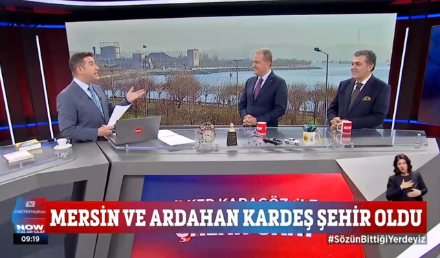 BAŞKAN SEÇER NOW TV’DE ‘İLKER KARAGÖZ’LE ÇALAR SAAT’ PROGRAMININ CANLI YAYIN KONUĞU OLDU