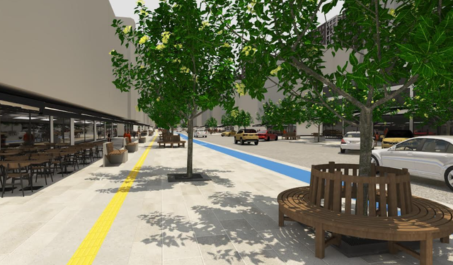 Toros Caddesi’nin daha çağdaş ve daha yaşanabilir bir alan haline getirilmesi için çalışmalar başlıyor.