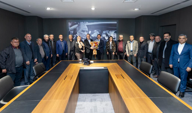 TARSUS MUHTARLAR DERNEĞİ’NDEN BAŞKAN SEÇER’E ZİYARET