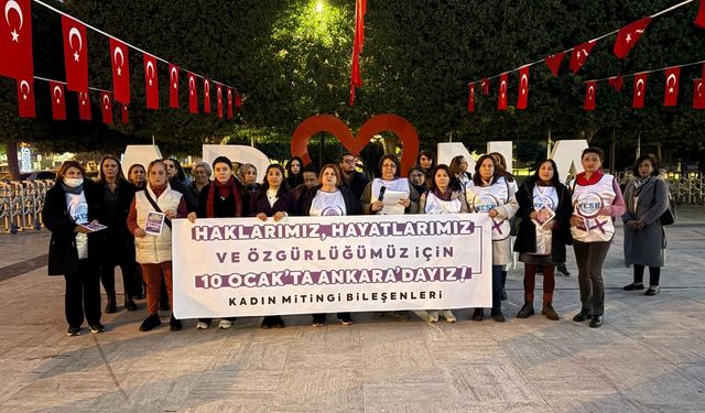 Adana’da Kadınlardan 10 Ocak Çağrısı: “Haklarımız, Hayatlarımız ve Özgürlüğümüz İçin Ankara’dayız!”