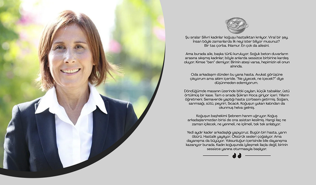 Hastalık ve Dayanışma: Oya Tekin’den Silivri’den Satırlar