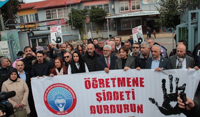 Adana’da Öğretmene Silahlı Saldırı Kınandı