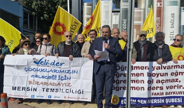Eğitim Sen, Veli-Der ve Öğretmen Sendikası Mersin’den MEB Karnesi: “Eşitlik Yok, Bilimsellik Yok, Laiklik Yok!”