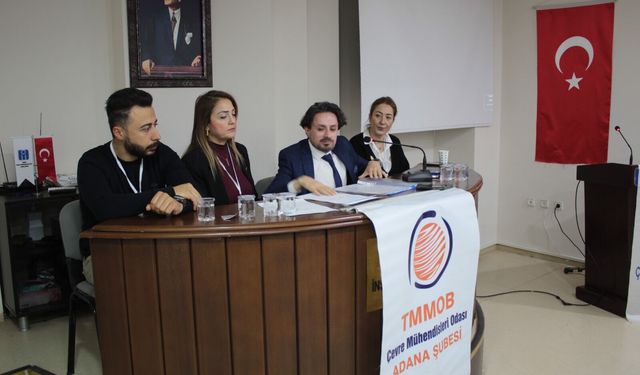 TMMOB Çevre Mühendisleri Odası Adana Şubesi 7. Olağan Genel Kurulu Gerçekleştirildi.