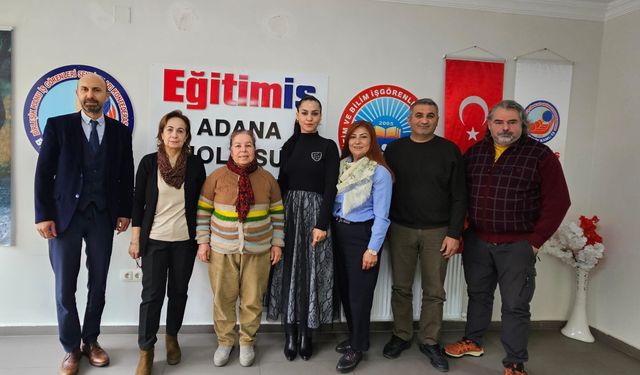 Eğitim-İş Adana 1 No’lu Şube Başkanı Hatice Hazar, Birleşik Kamu-İş Adana İl Başkanlığına Seçildi