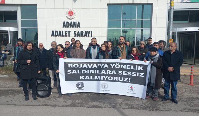 İHD, ÖHD ve ÇHD Adana Şubelerinden Rojava ve Suriye Açıklaması: “Kürt Halkının Hakları Barışın Anahtarıdır”